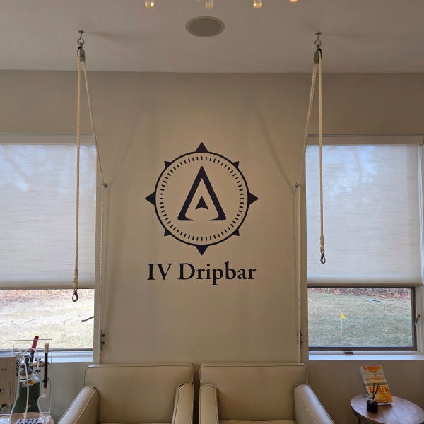 Align wall lettering