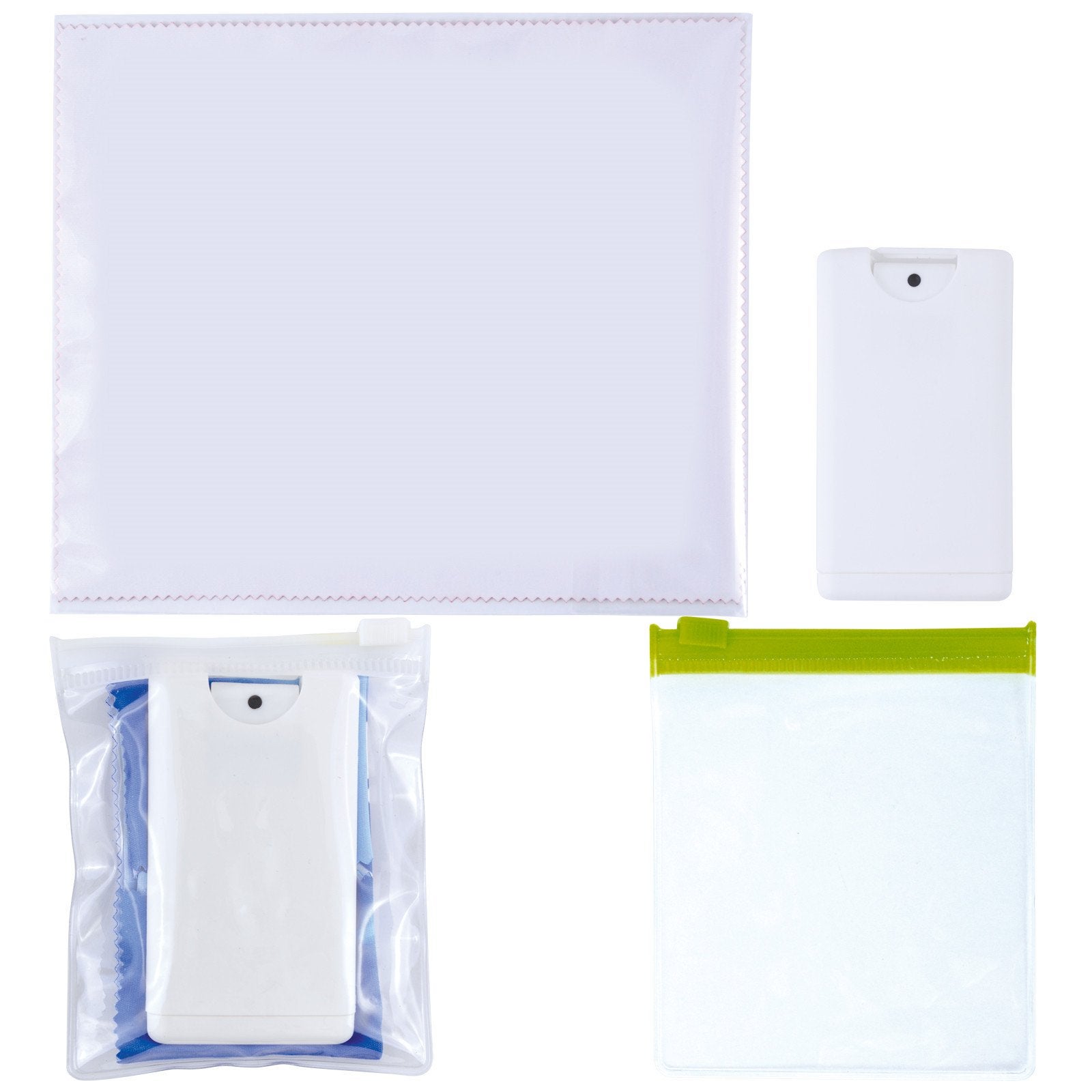 Microfibre 250GSM Lens Cloth with Screen Cleaner
