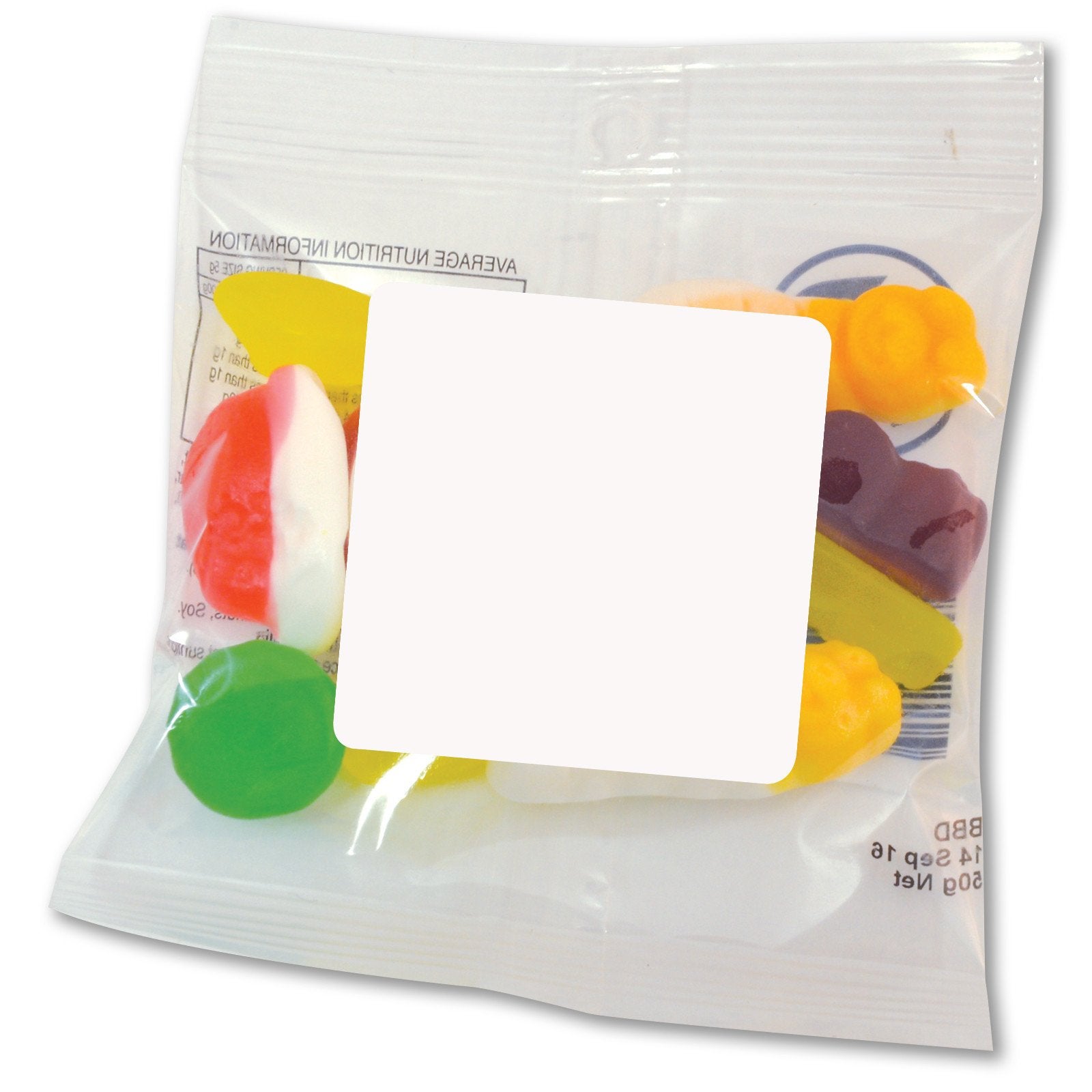 Cadbury Assorted Jelly Party Mix in 50 Gram Cello Bag