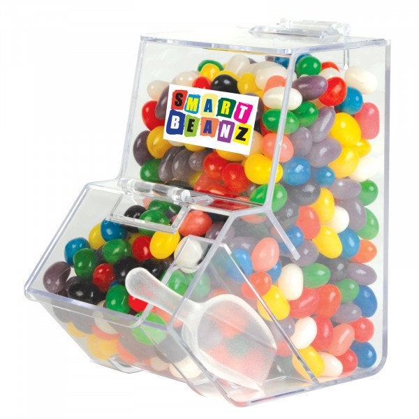 Custom Assorted Colour Mini Jelly Beans in Dispenser