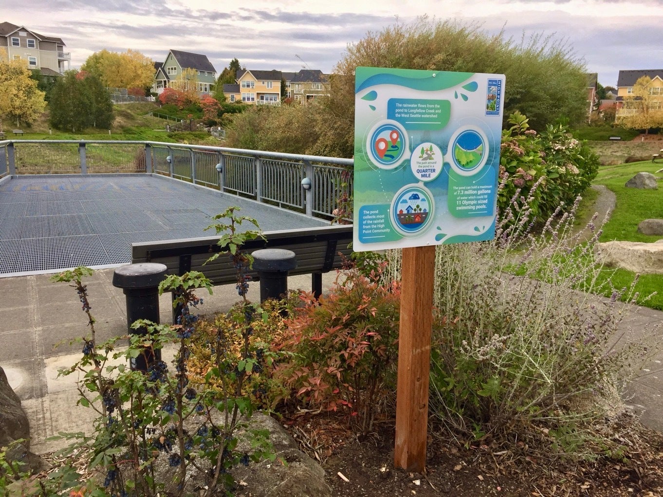 Informational Community Signs for HOAs and Property Managers: High Point West Seattle