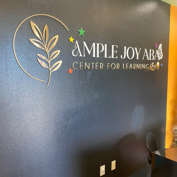 Ample Joy ABA Acrylic Lobby Sign