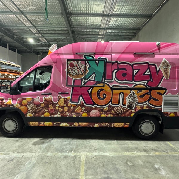 Project Spotlight: Krazy Kones Ice Cream Van
