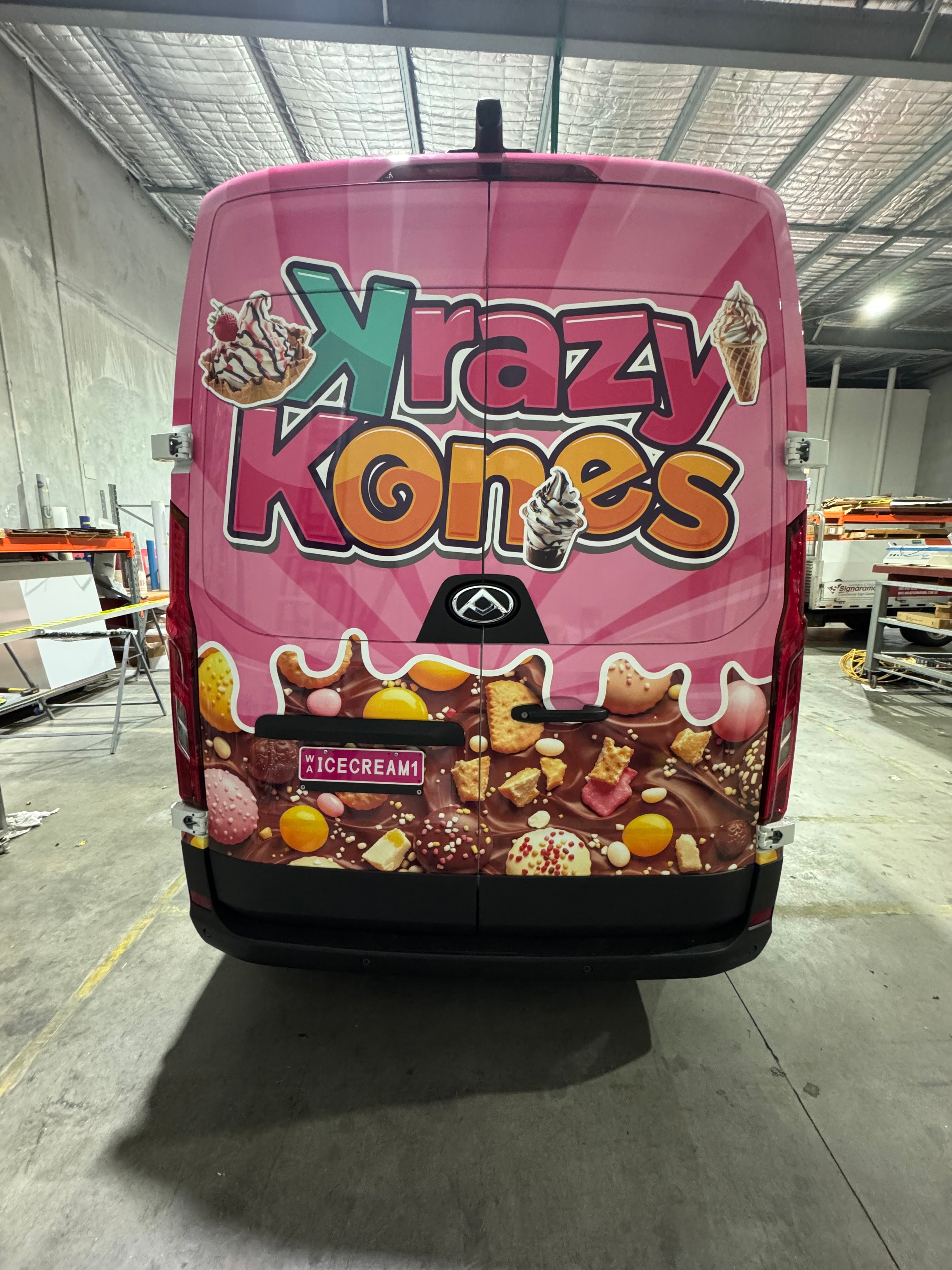 Project Spotlight: Krazy Kones Ice Cream Van