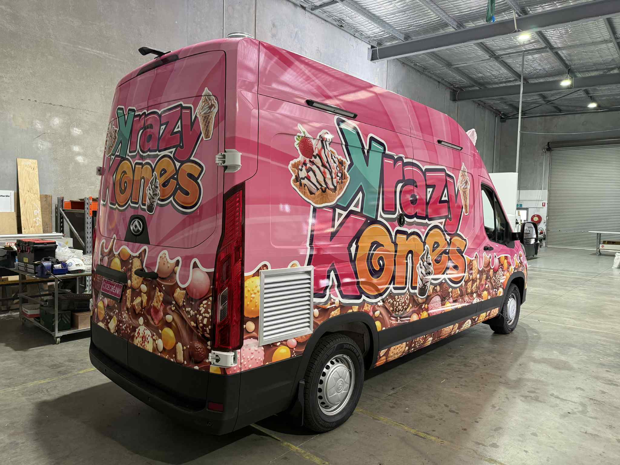 Project Spotlight: Krazy Kones Ice Cream Van