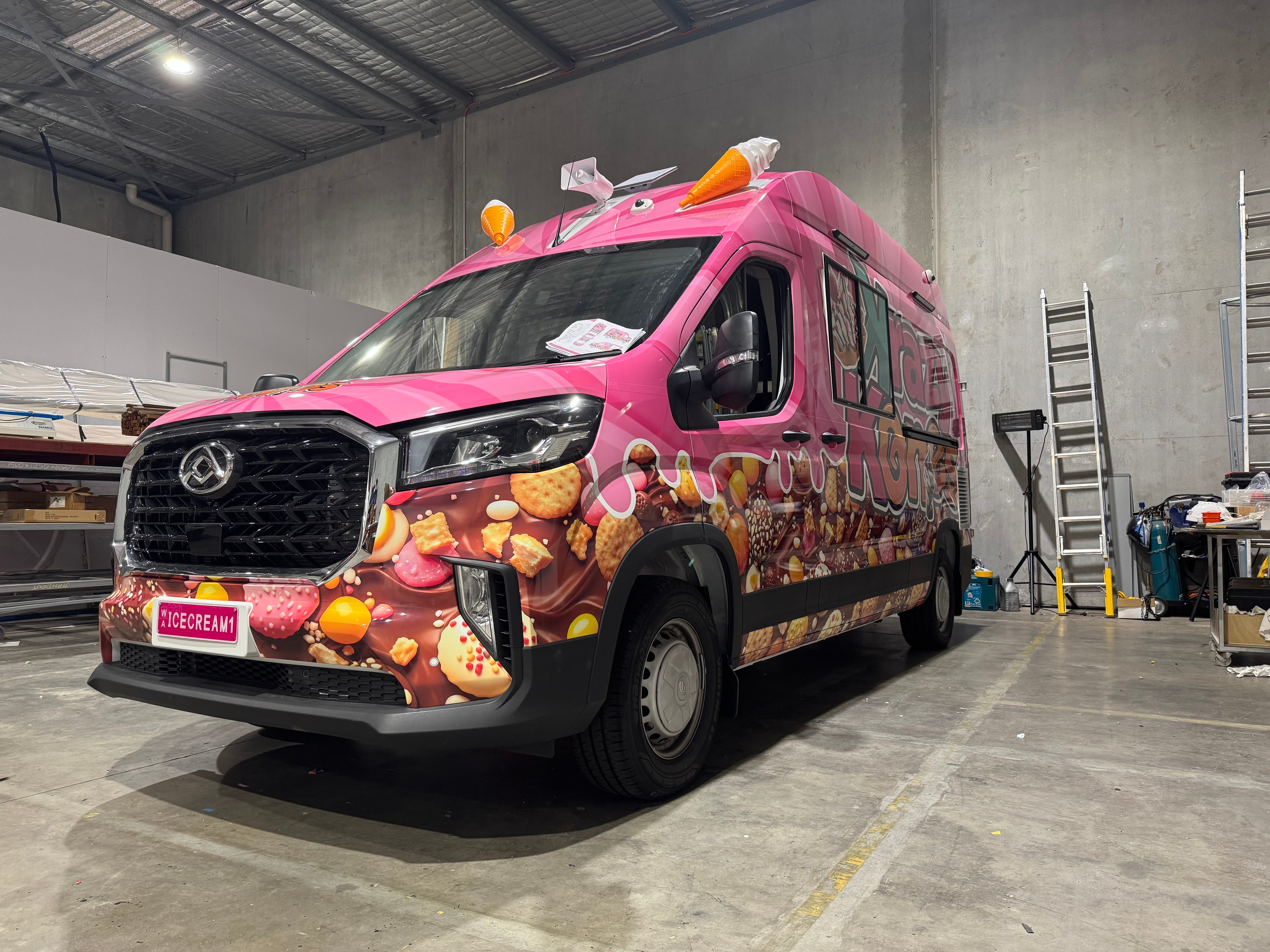 Project Spotlight: Krazy Kones Ice Cream Van