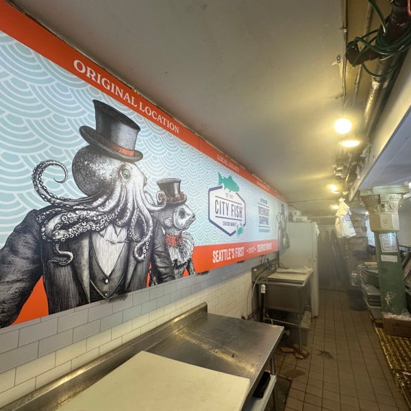 A Fresh New Look for a Seattle Legend: City Fish at Pike Place Market, Seattle, WA