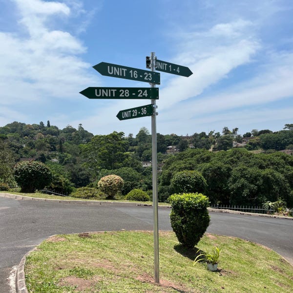 Azalea Park Directional Signs