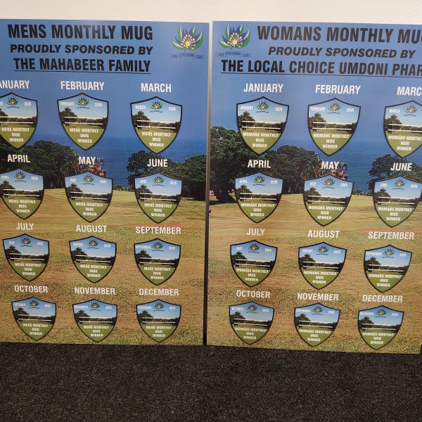 Scottburgh Golf Club Signs