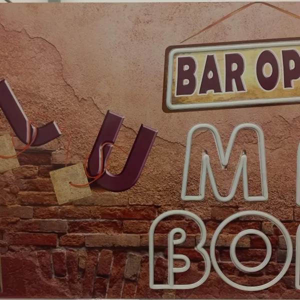 Plumpbob Bar Sign