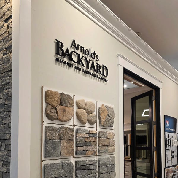 Arnolds Backyard - Dimensional letters