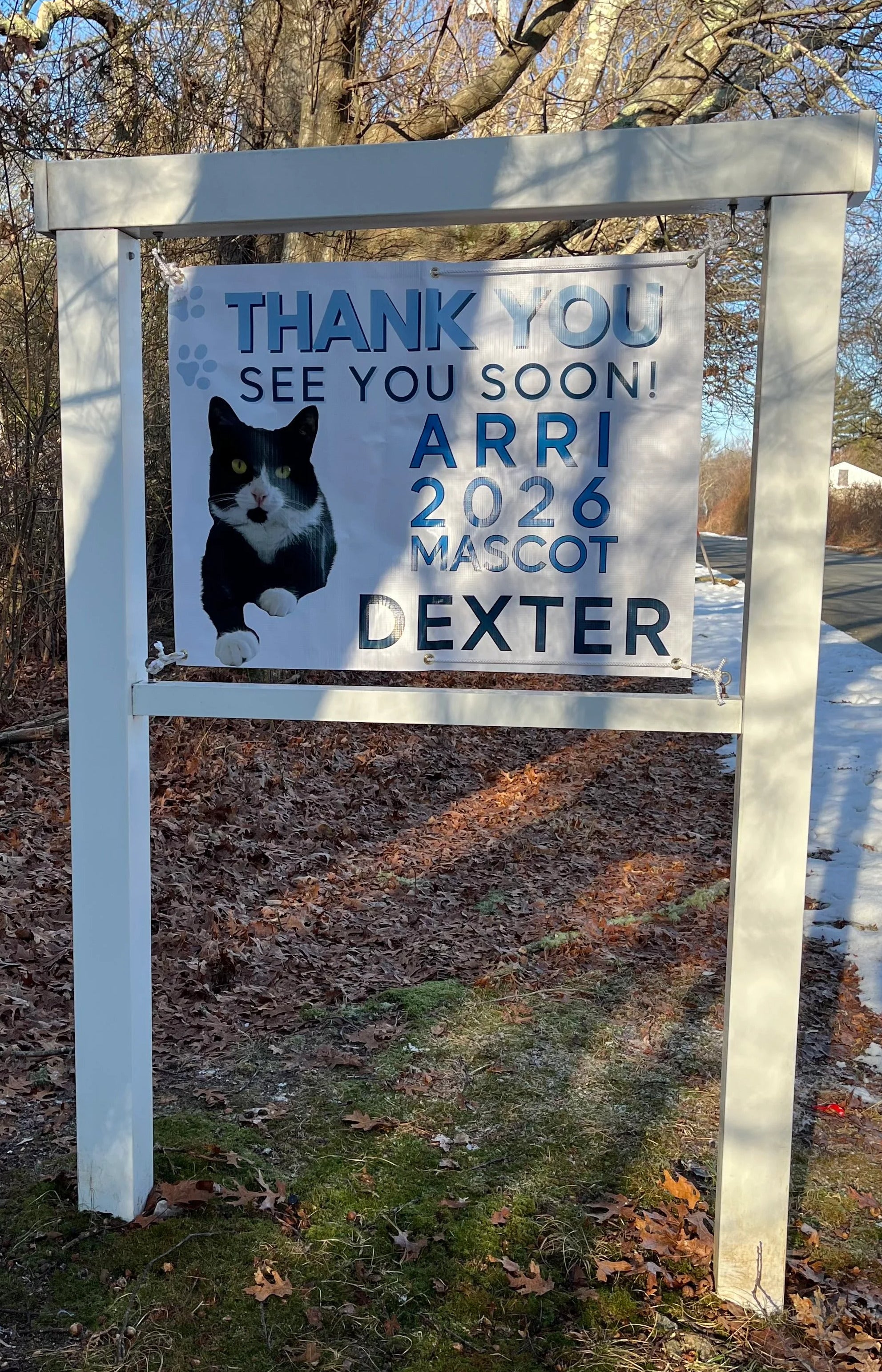 Annual Banner Replacement for Animal Rescue Rhode Island