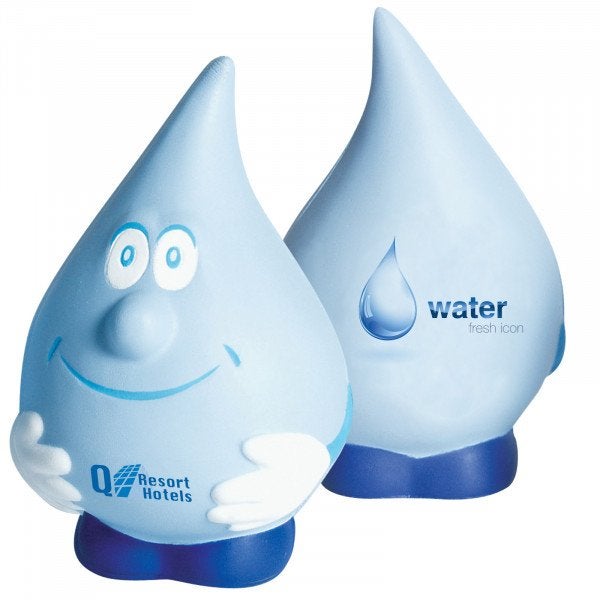 Custom Water Drop Stress Reliever