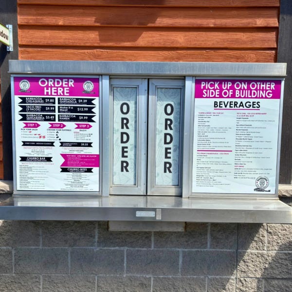 menu boards