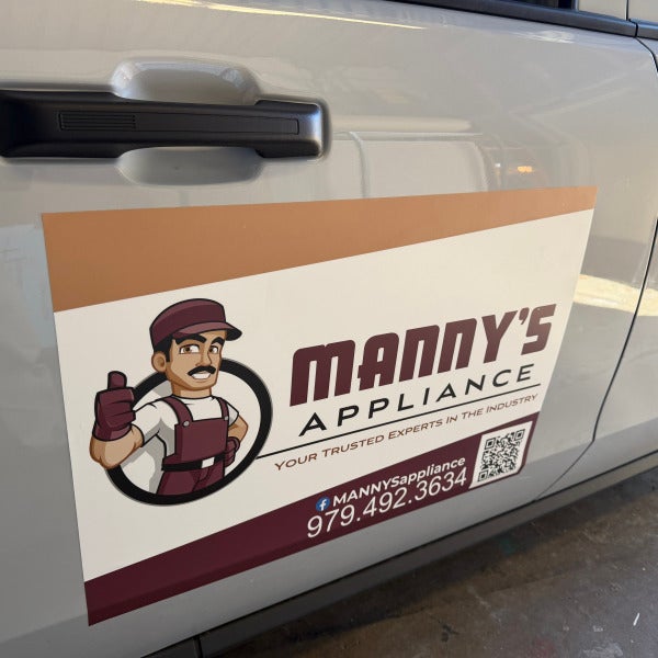 Vehicle Decals - Manny's Appliance