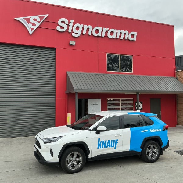 A Fresh New Car Wrap for Knauf — Branding That Moves