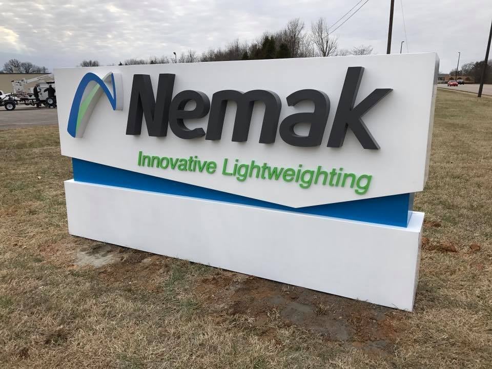 Custom Fabricated Street Sign