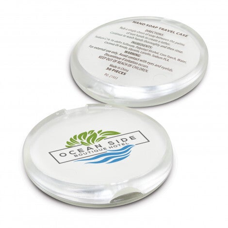 Hand Soap Travel Case - Round