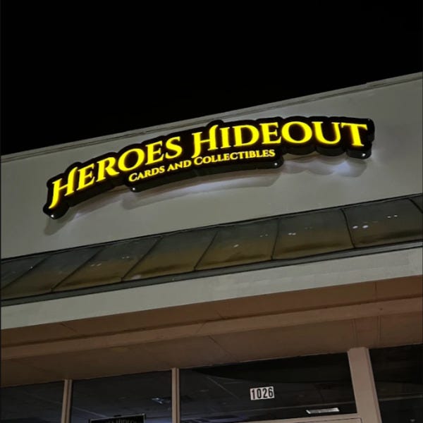 Heroes Hideout_Channel Letters