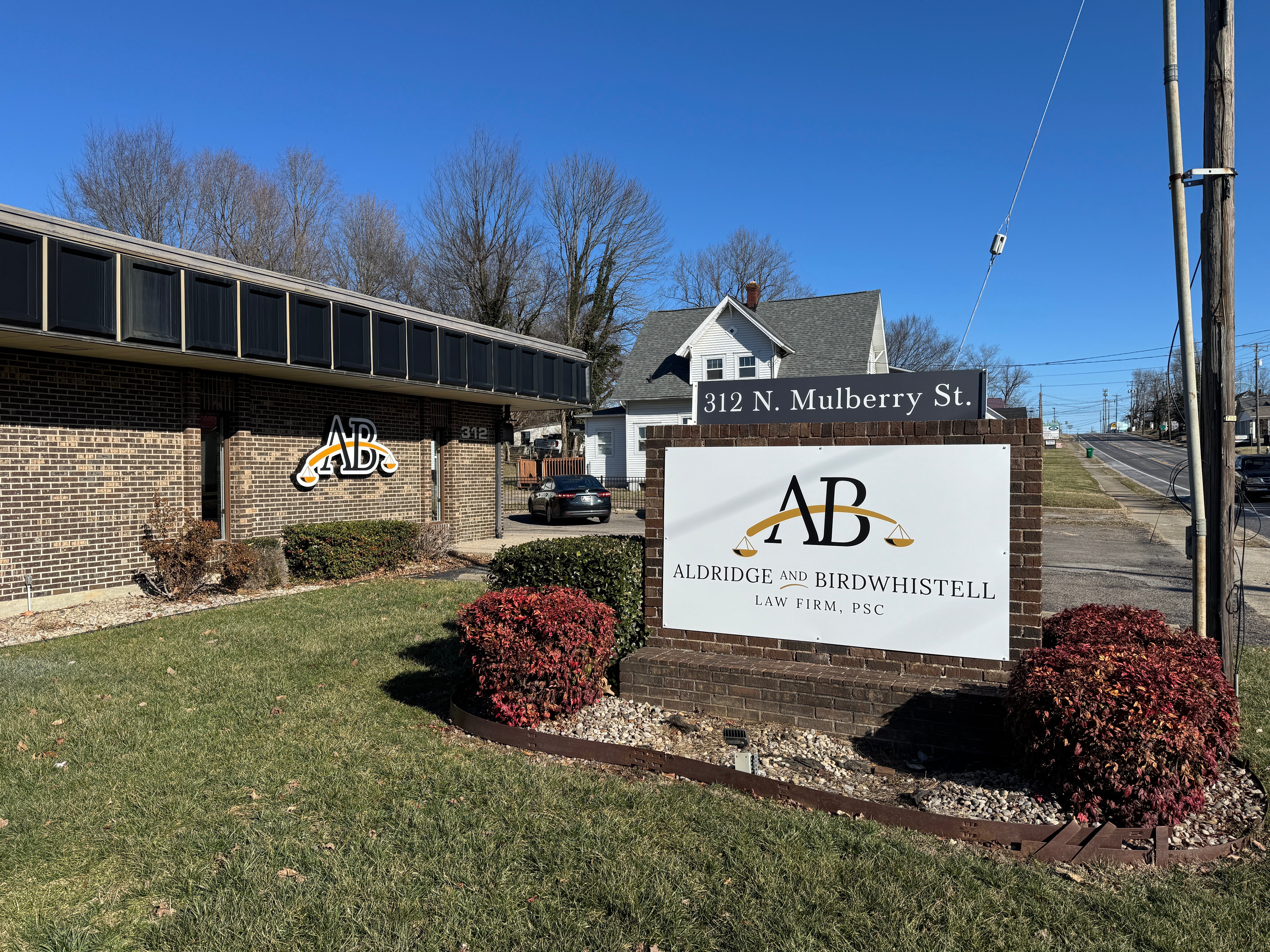 Aldridge & Birdwhistell Law Firm, PSC - New Location Interior & Exterior Signage