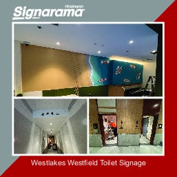 New Amenities Signage Completed at Westfield West Lakes