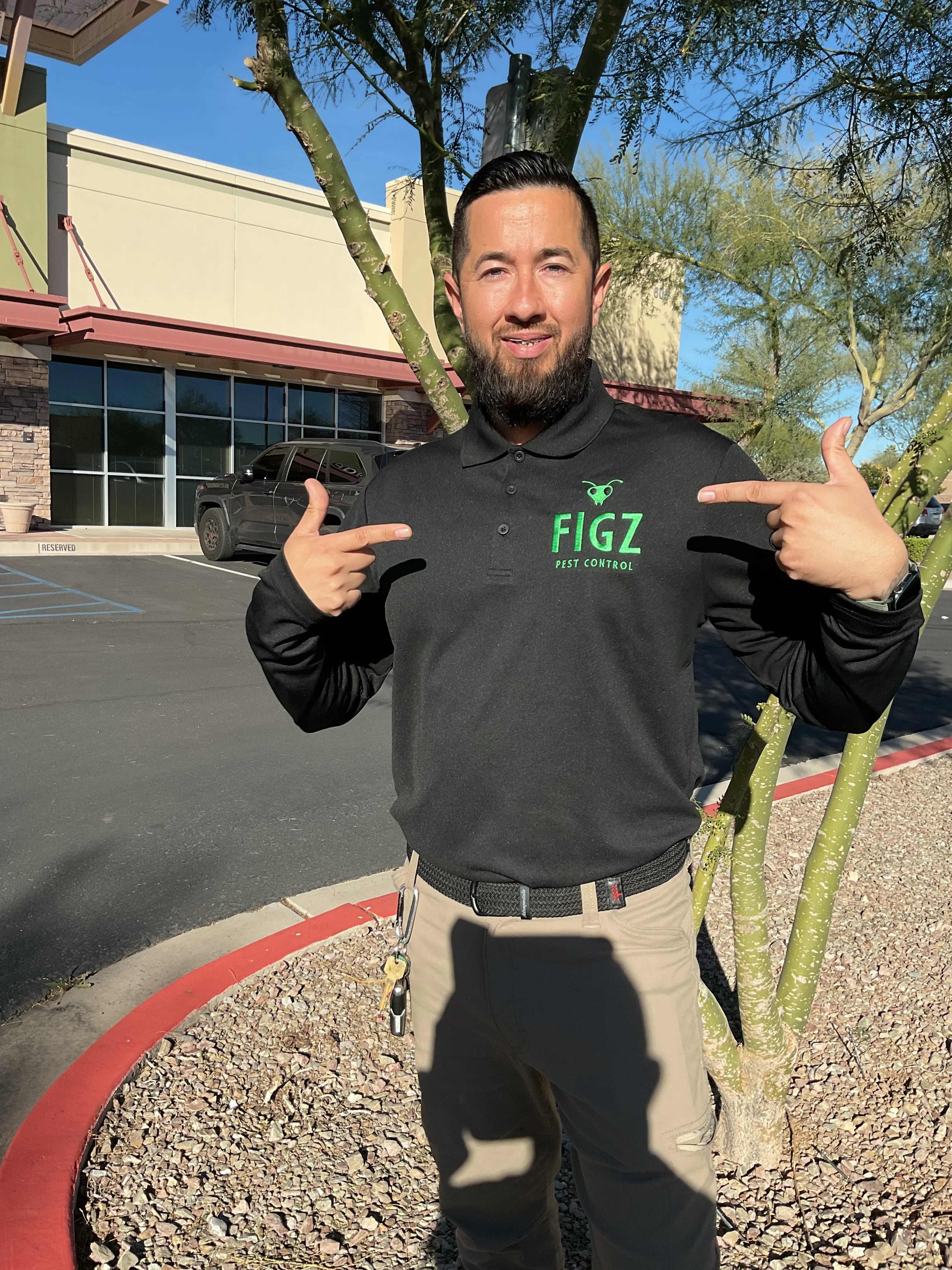 Happy Customer Spotlight: Figz Pest Control’s Custom Embroidered Uniforms