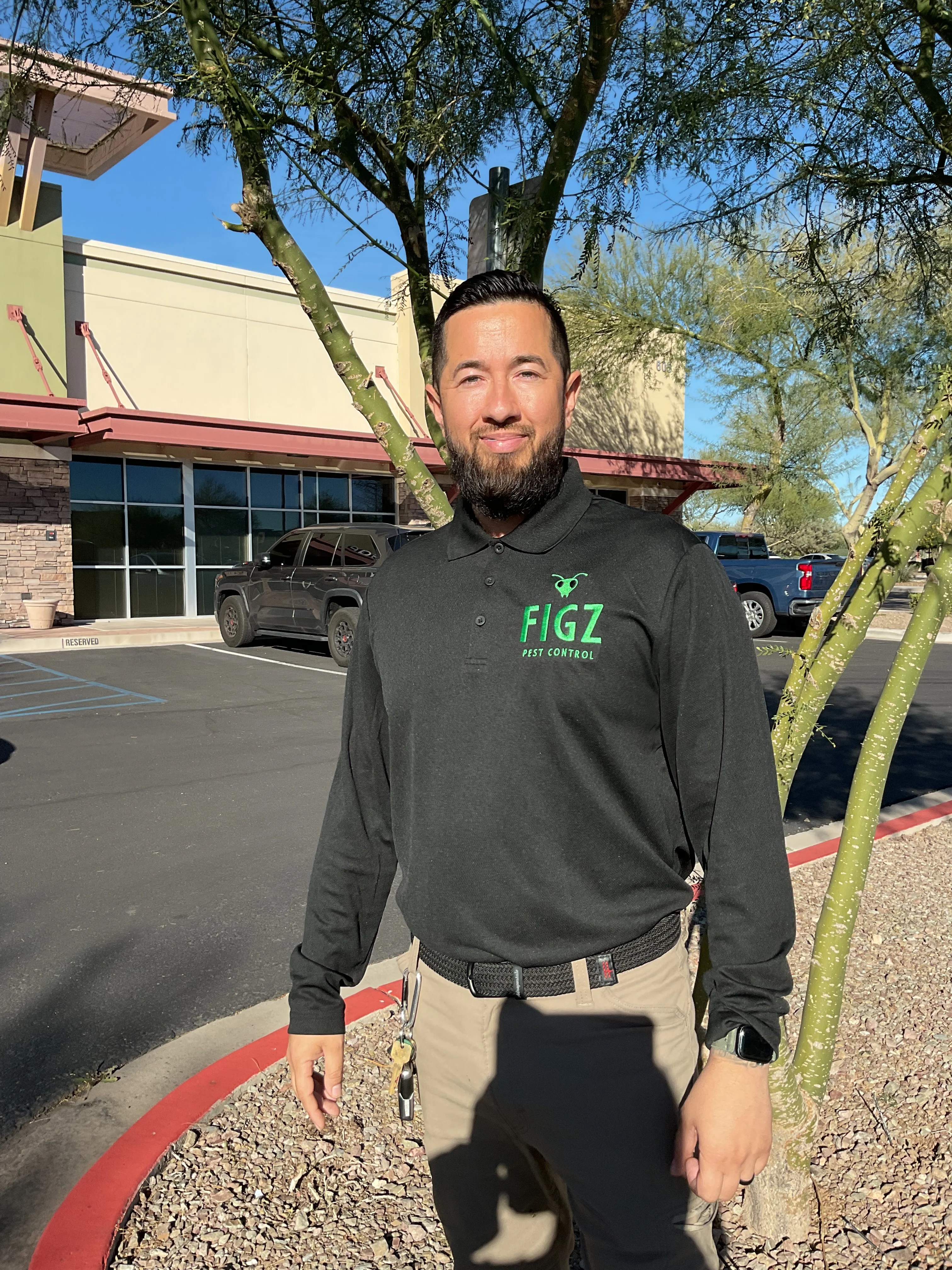 Happy Customer Spotlight: Figz Pest Control’s Custom Embroidered Uniforms