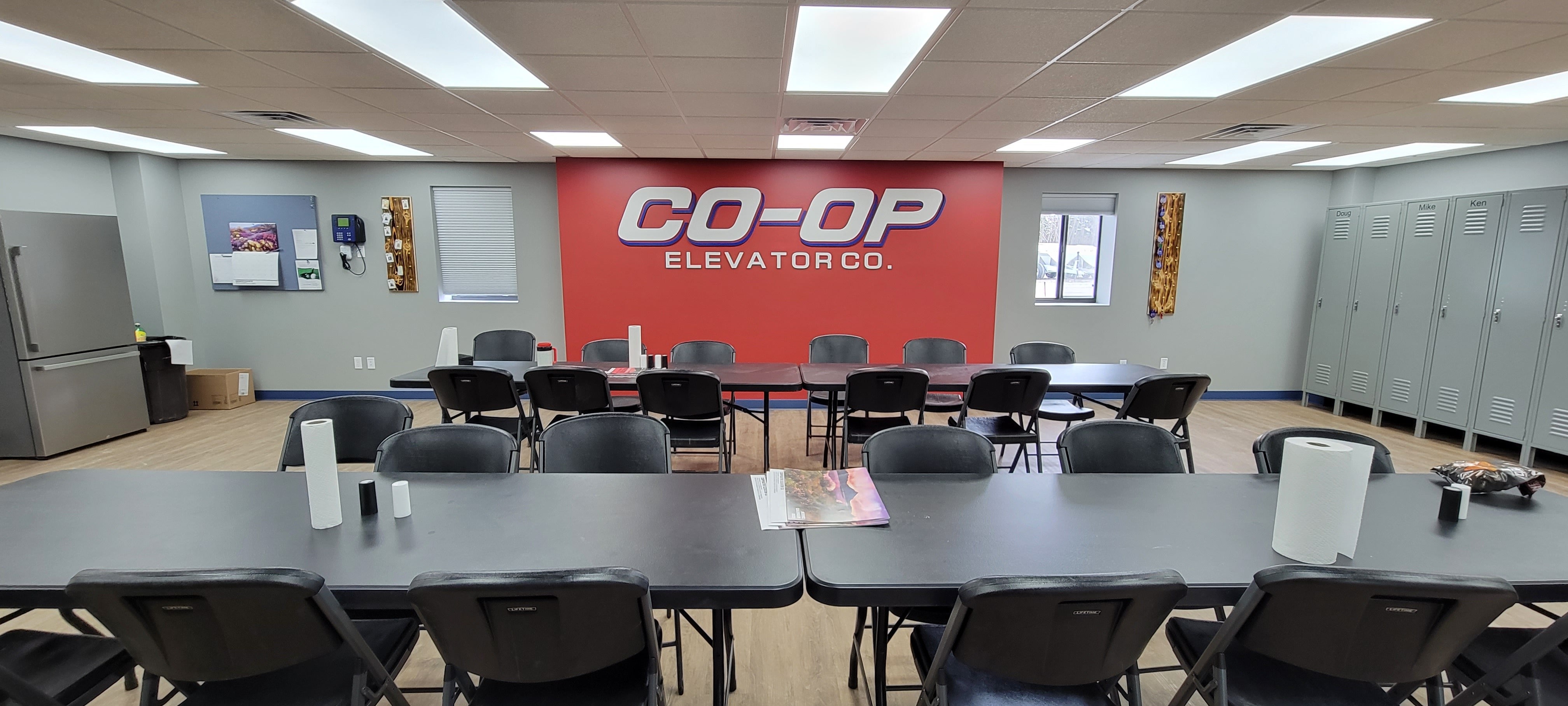 Cooperative Elevator Co Facility Signage