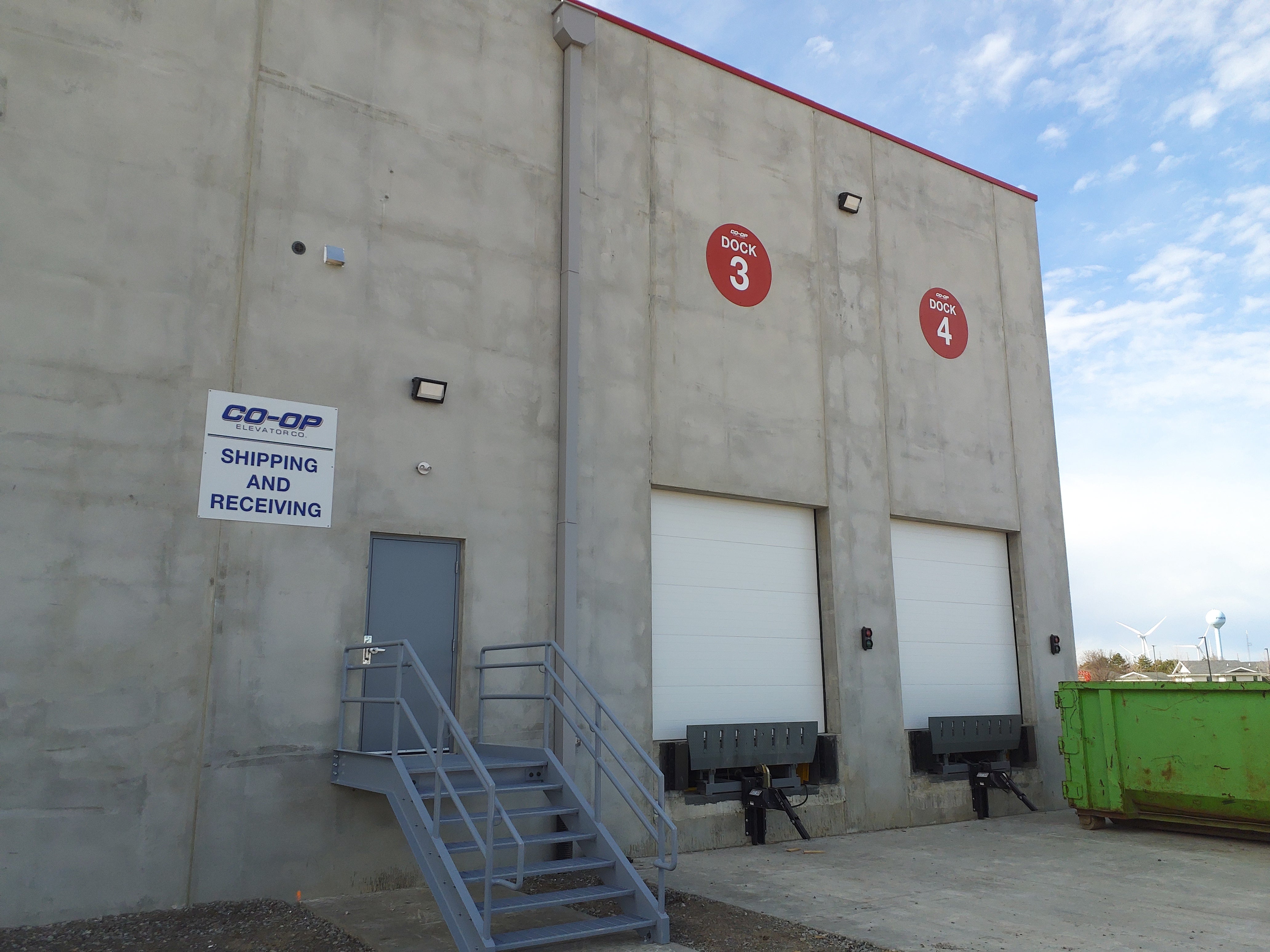 Cooperative Elevator Co Facility Signage
