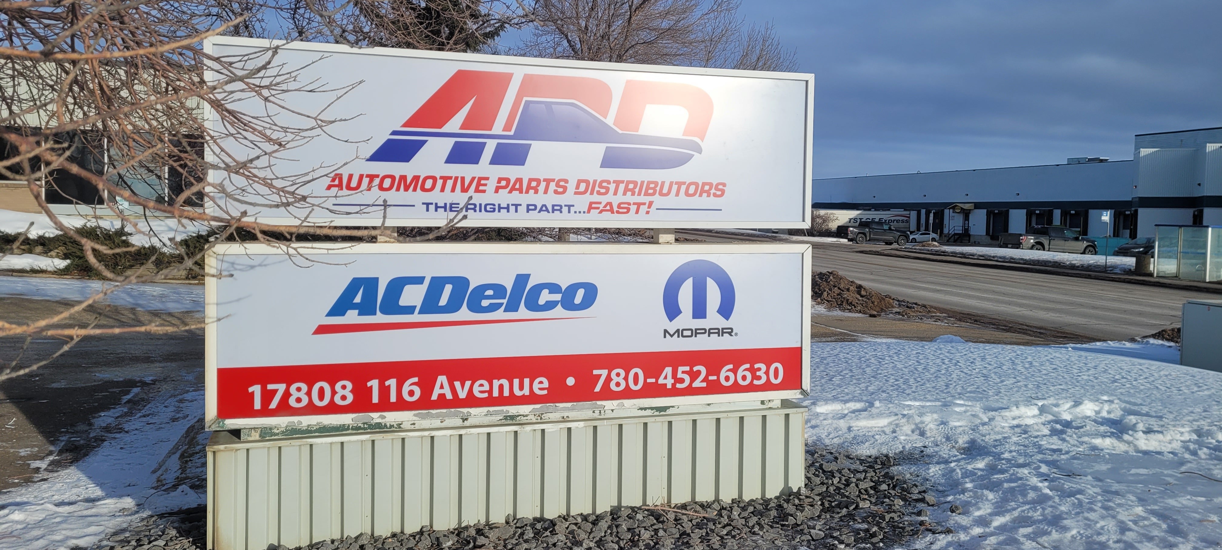 Lexan Faces for Automotive Parts Distributors in Edmonton, AB