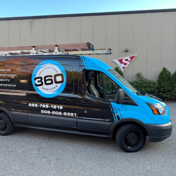 fleet wrap graphics van home improvement contractor