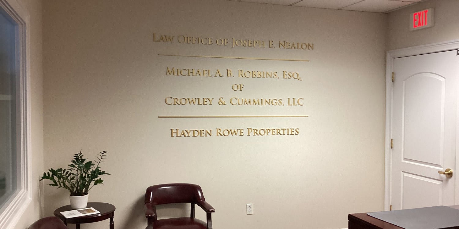 Reception Signs