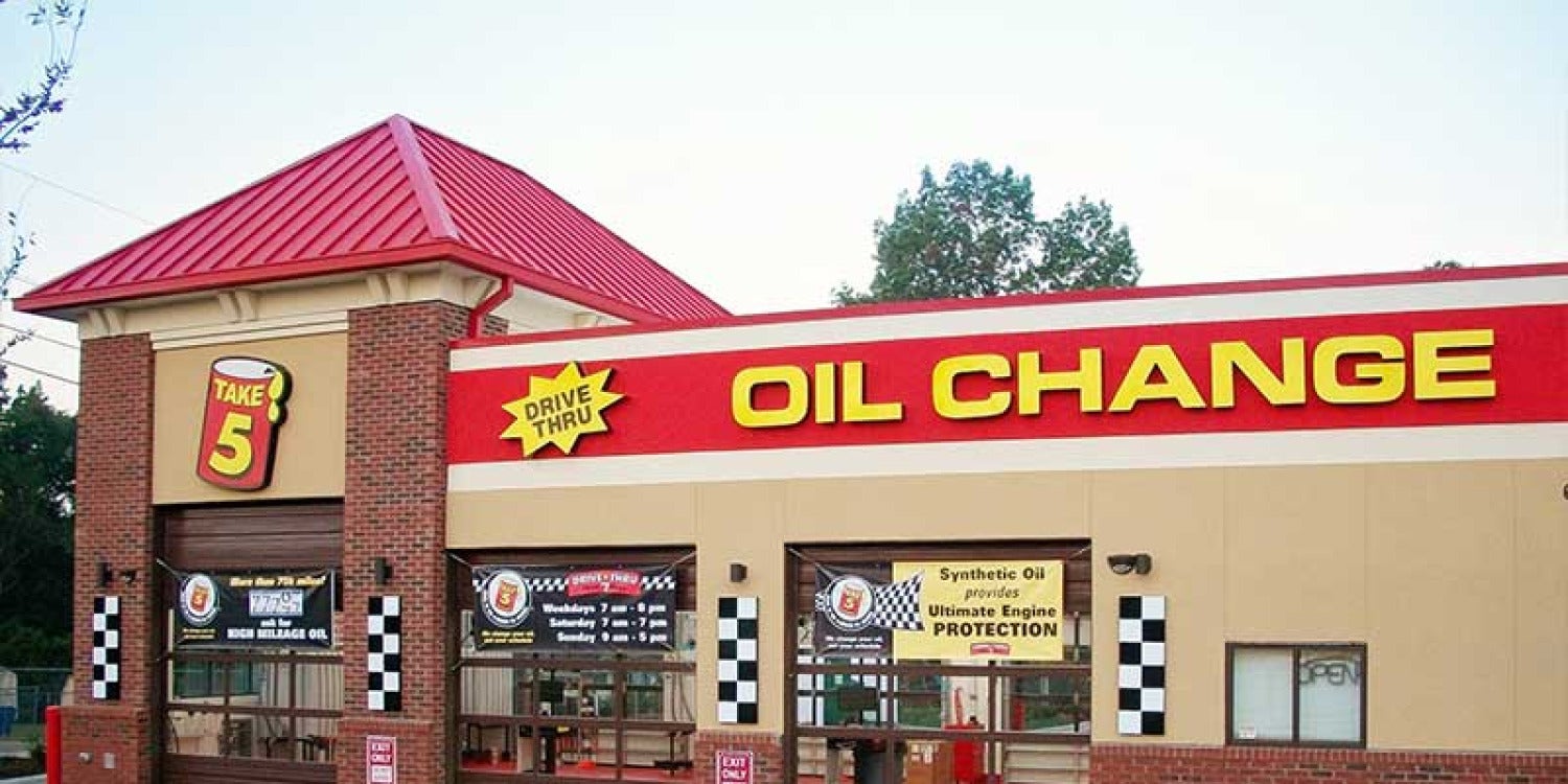 Take 5 Oil Change Just Gave Charleston Drivers a Faster Pit Stop