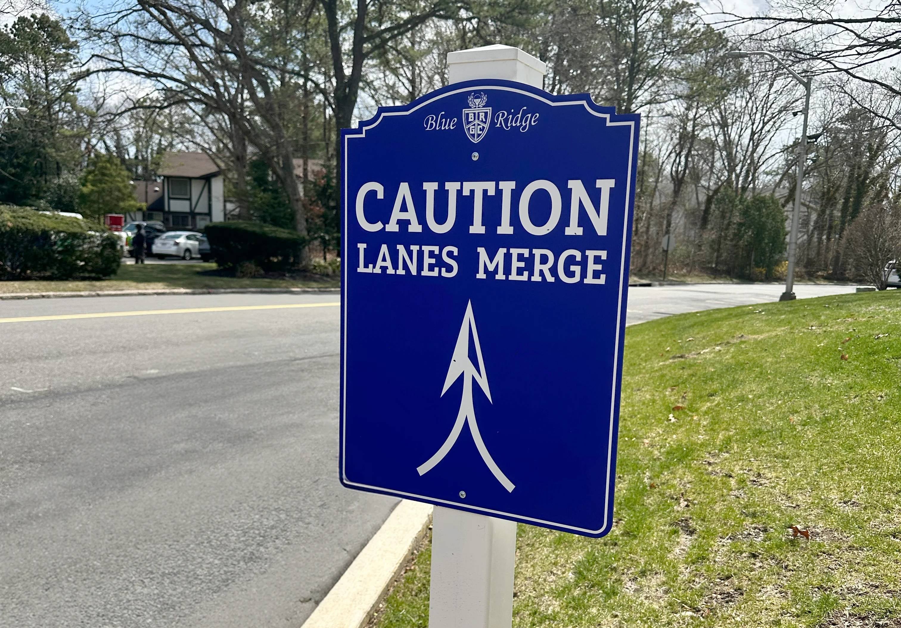 Warning and regulatory street signs