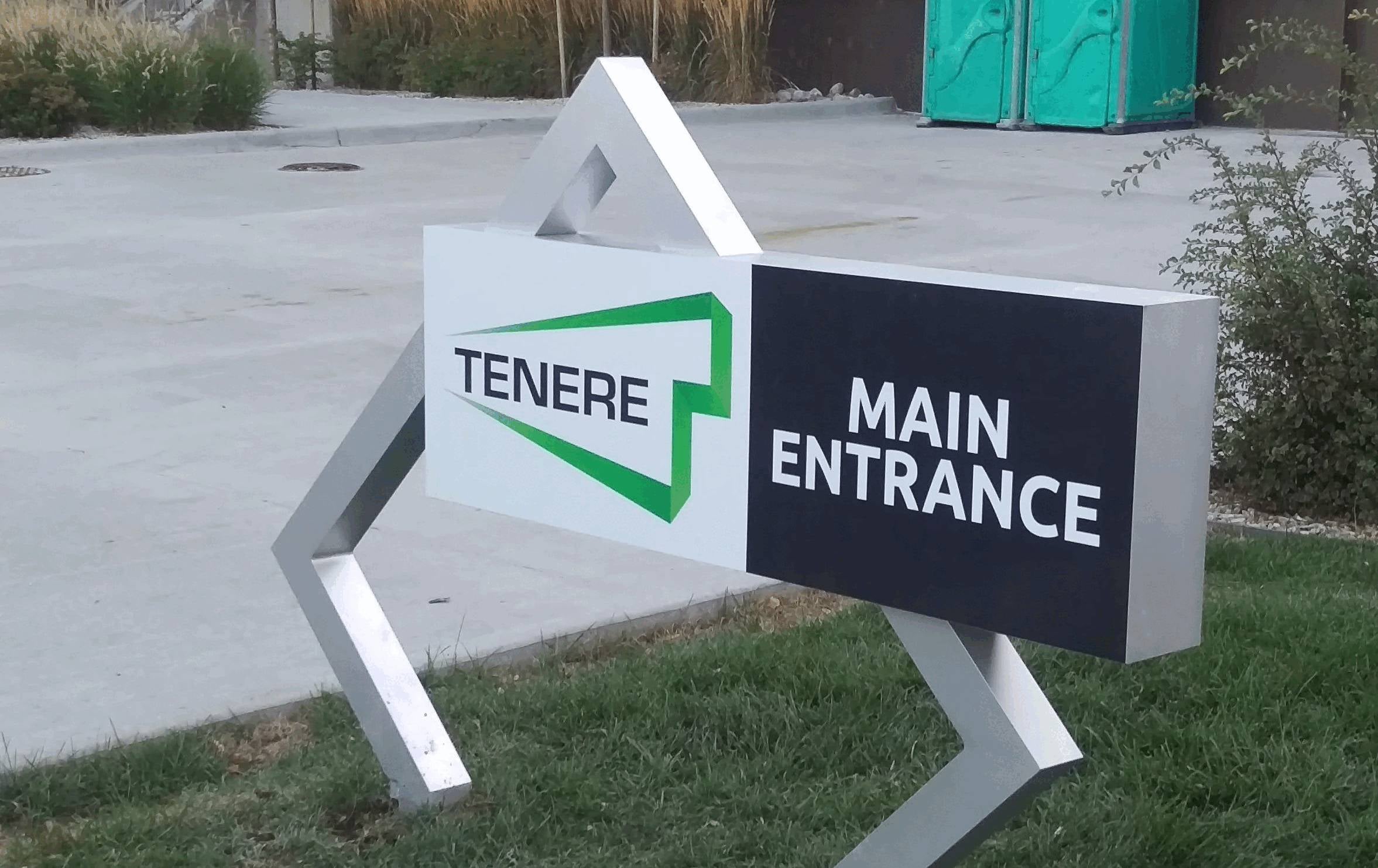 Custom monument and neighborhood entrance signage
