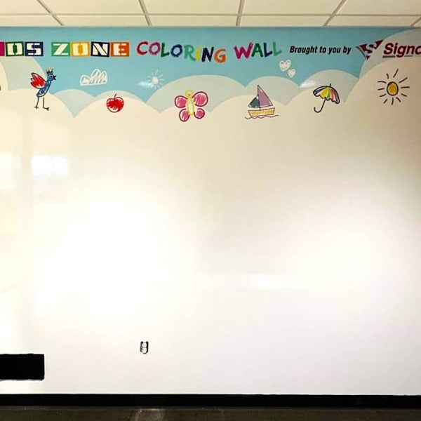 There are endless possibilities when using dry erase laminate! WI