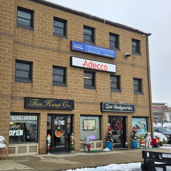 Exterior Building Signface Illuminated Sign Wide Format Printed Vinyl Letters