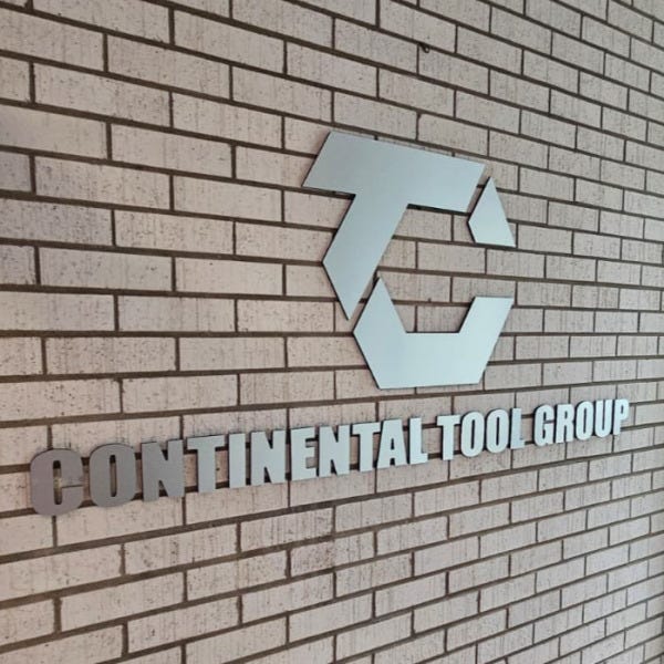 Continental Tool Group 4 Dimensional Metal Letters
