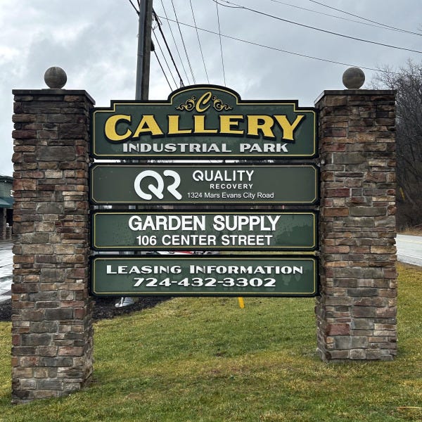 HDU High Density Urethane Foam Core Monument Sign