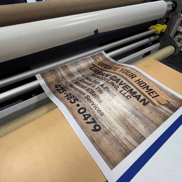 Corrugated Plastic Coroplast Yard Sign Wide Format Printing