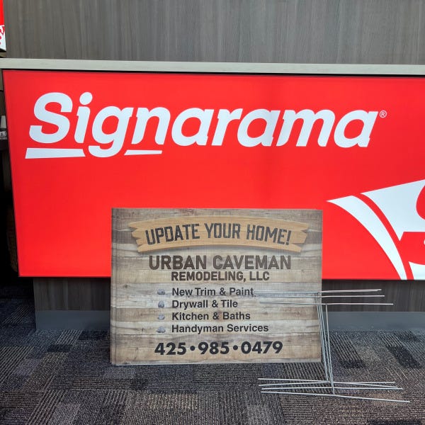 Corrugated Plastic Coroplast Yard Sign