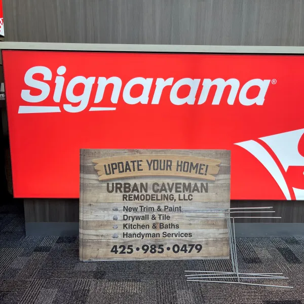 Corrugated Plastic Coroplast Yard Sign