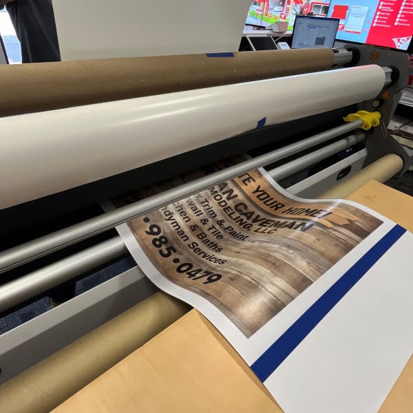 Corrugated Plastic Coroplast Yard Sign Wide Format Printing