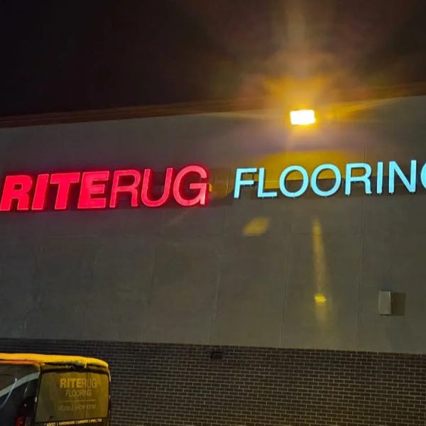 Channel Letters Illuminated Outdoor Building Signs