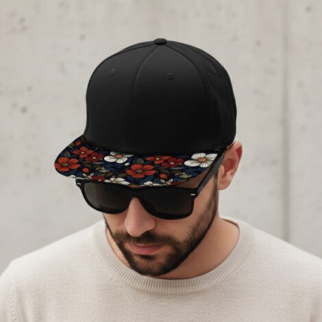 Crusade Custom Flat Peak Cap