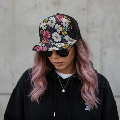 Impala Custom Flat Peak Mesh Cap