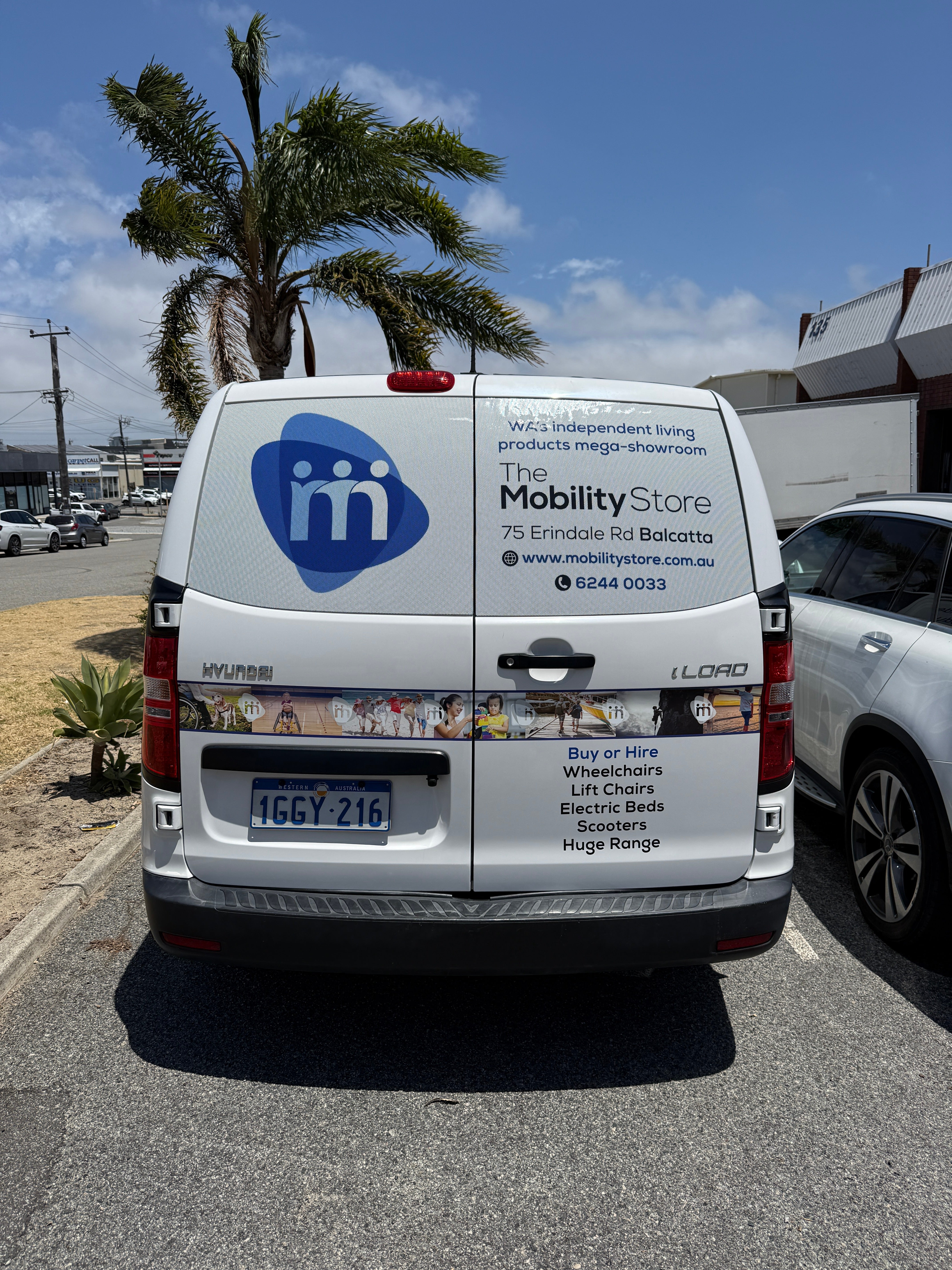 The Mobility Store Van Signage Project