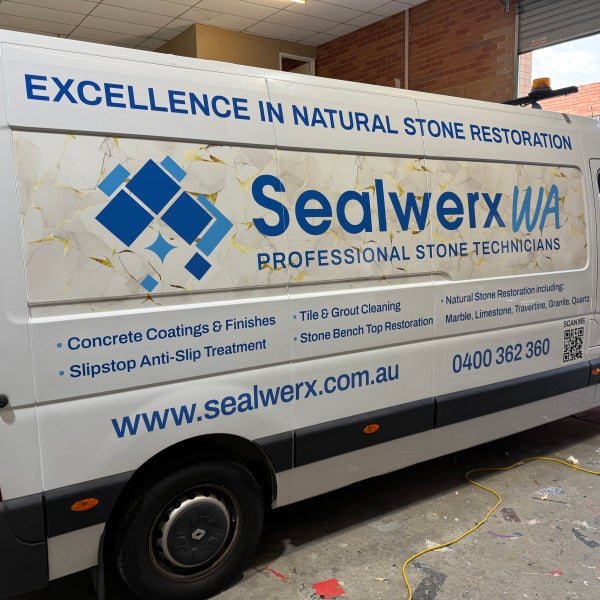 Fresh Fleet Branding: Sealwerx WA Van Signage Complete