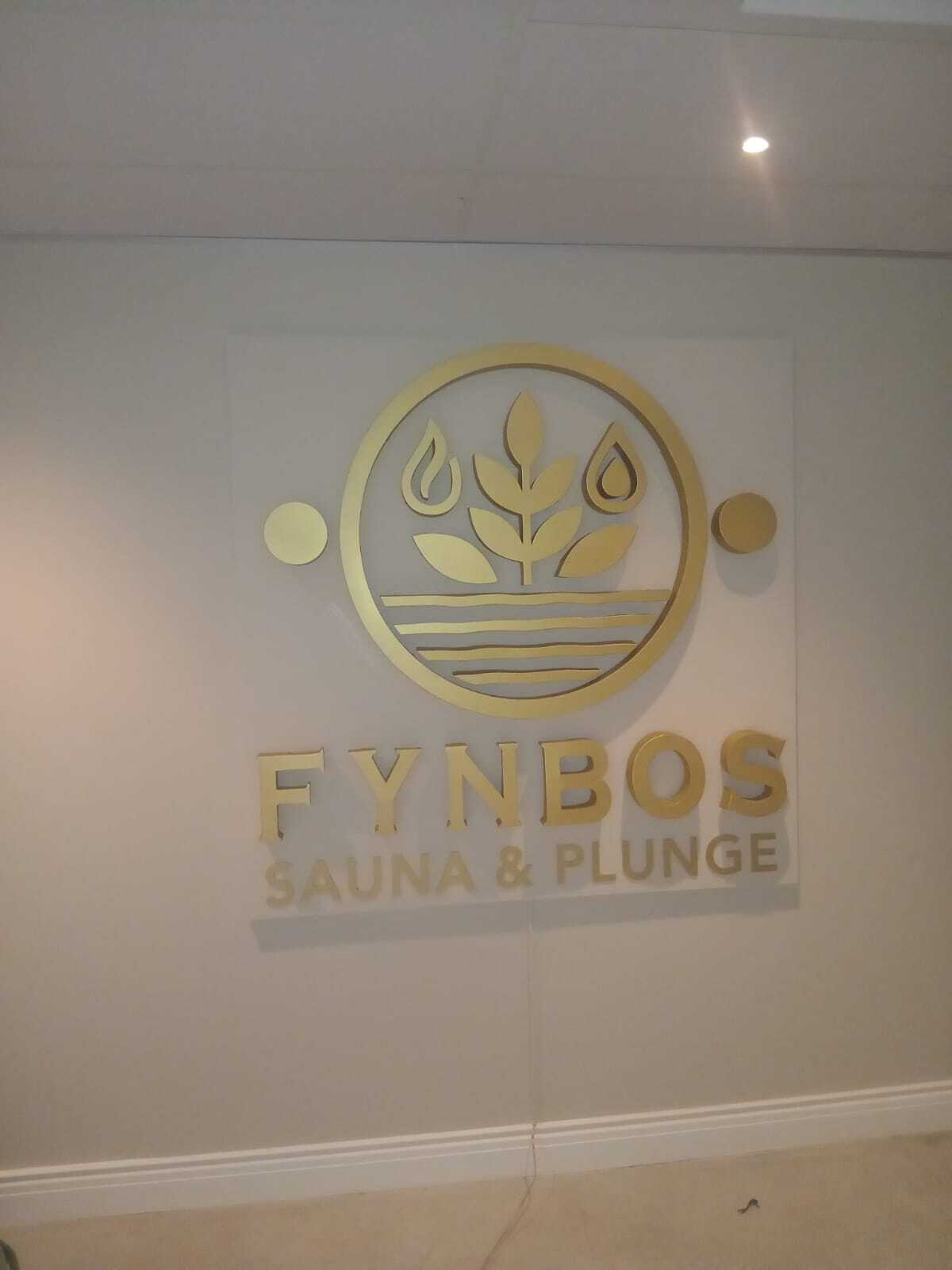 Illuminated Fabricated Reception Signage