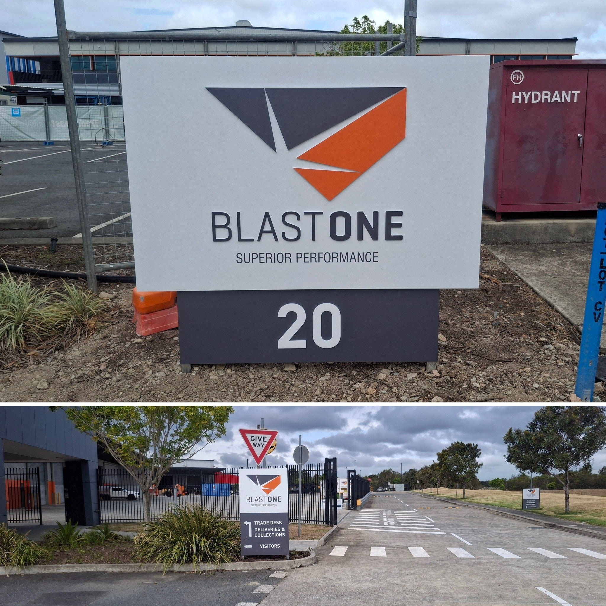 Free Standing Signage – Designed, Fabricated & Installed In-House by Signarama Nundah